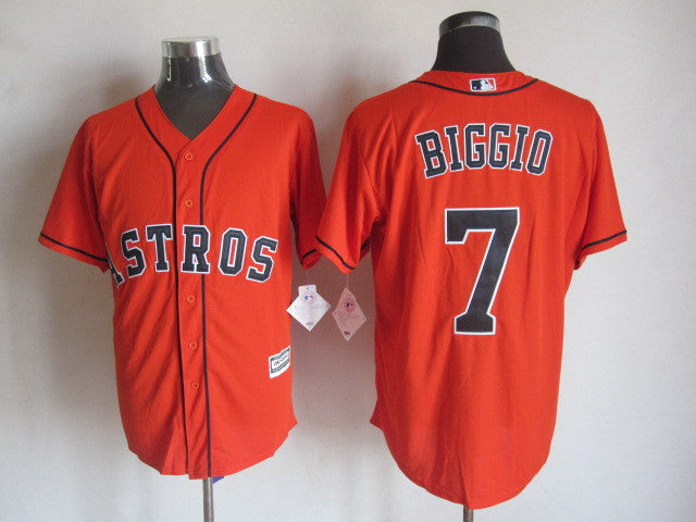 Craig Biggio Houston Astros orange jersey