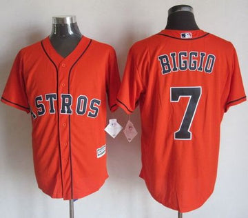 Craig Biggio Houston Astros orange jersey