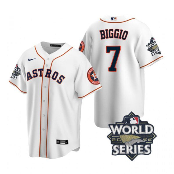 Craig Biggio Houston Astros white jersey