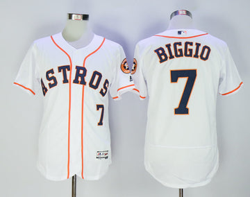 Craig Biggio Houston Astros white jersey