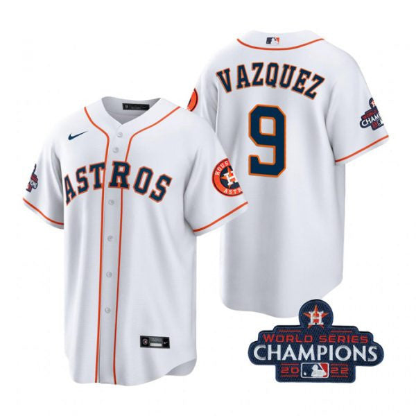 Christian Vazquez Houston Astros white jersey
