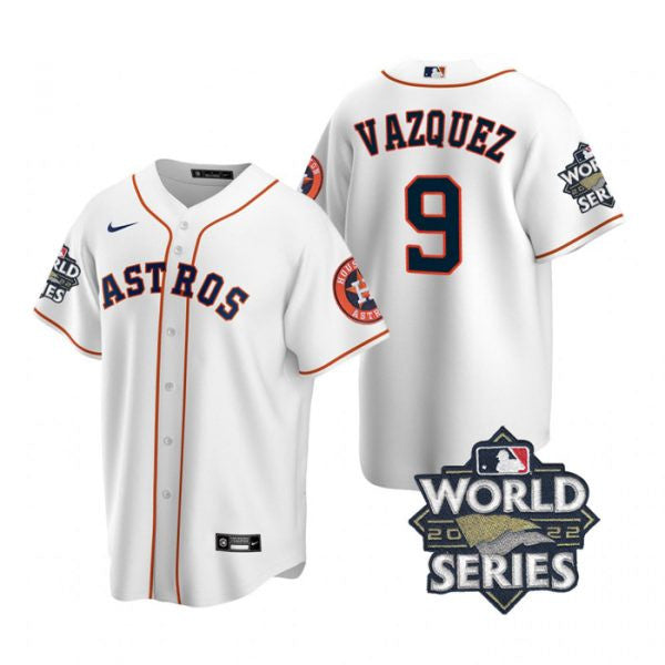 Christian Vazquez Houston Astros white jersey