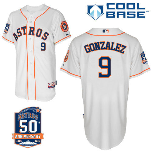 Gonzalez Houston Astros white jersey