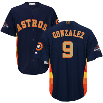 Marwin Gonzalez Houston Astros navy jersey