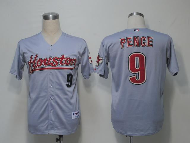 Pence Houston Astros grey jersey