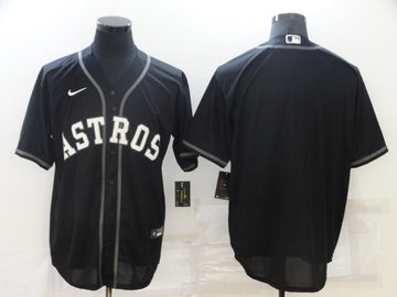 Custom Houston Astros black jersey
