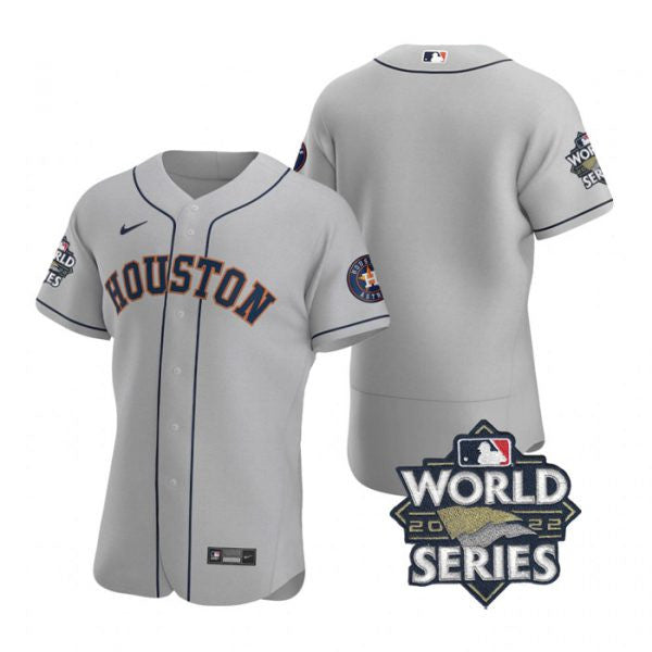 Custom Houston Astros gray jersey