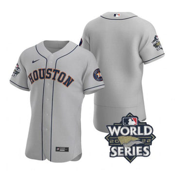 Custom Houston Astros gray jersey