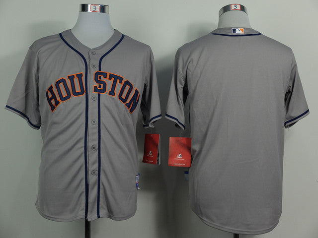Custom Houston Astros grey jersey