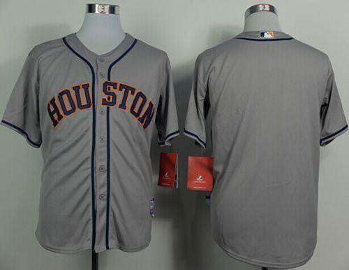 Custom Houston Astros grey jersey