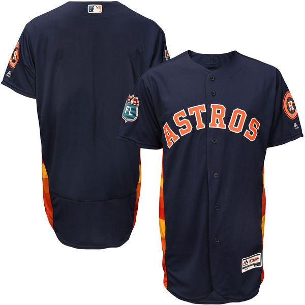 Custom Houston Astros navy jersey
