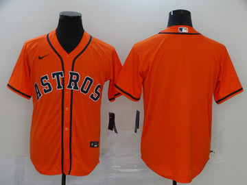 Custom Houston Astros orange jersey