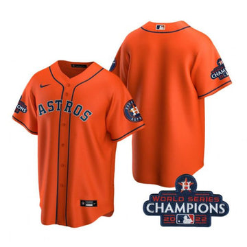 Custom Houston Astros orange jersey