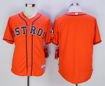 Custom Houston Astros orange jersey