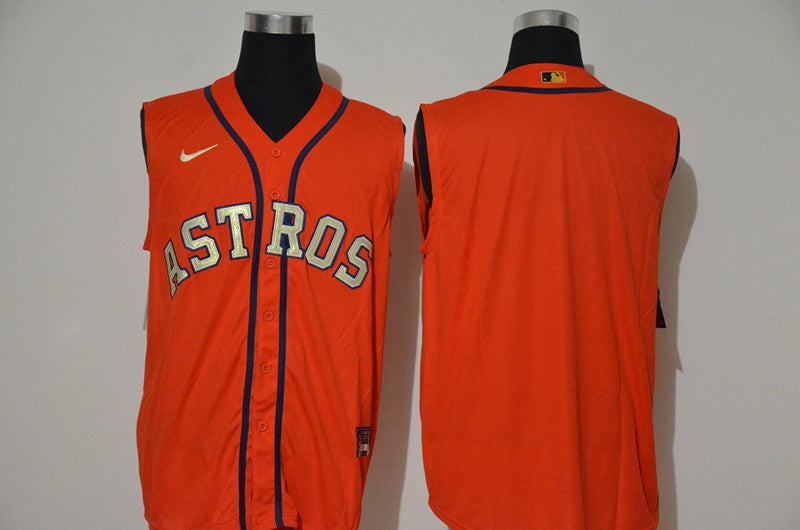 Custom Houston Astros orange jersey
