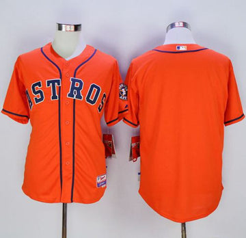 Custom Houston Astros orange jersey