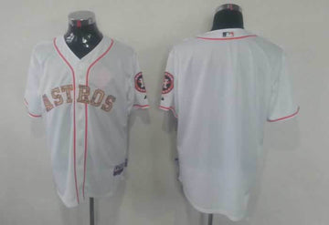Blank White Houston Astros camo Camo jersey