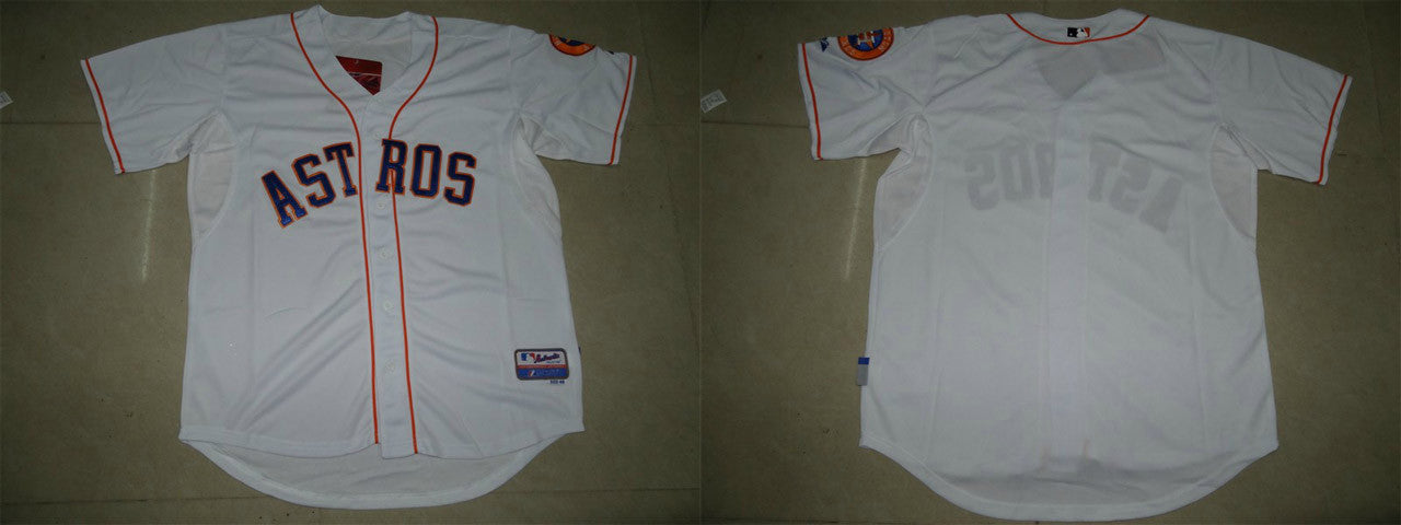 Custom Houston Astros white jersey