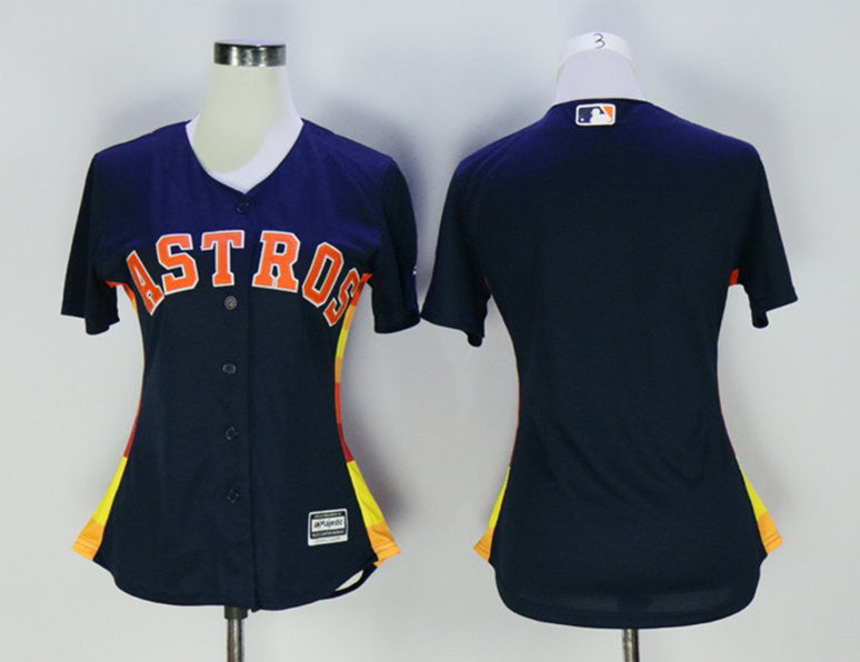 Blank Women New Cool Base Houston Astros jersey