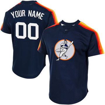 Houston Astros navy Throwback jersey