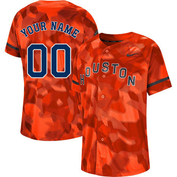 Houston Astros orange Fashion jersey