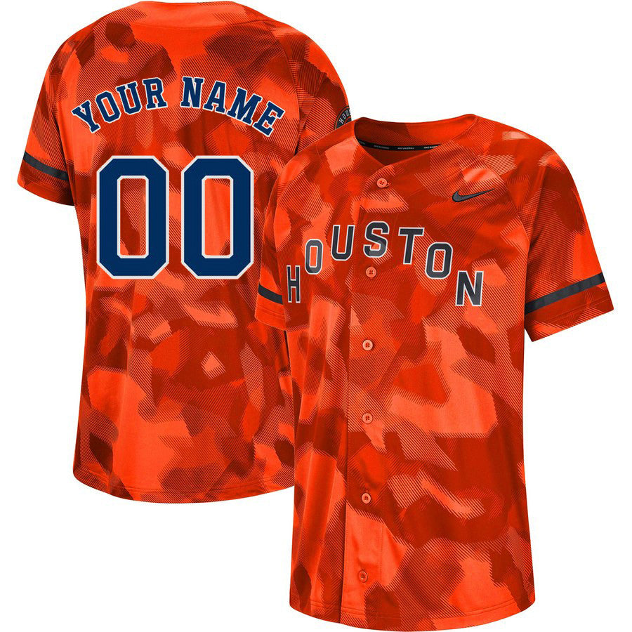 Houston Astros orange Fashion jersey