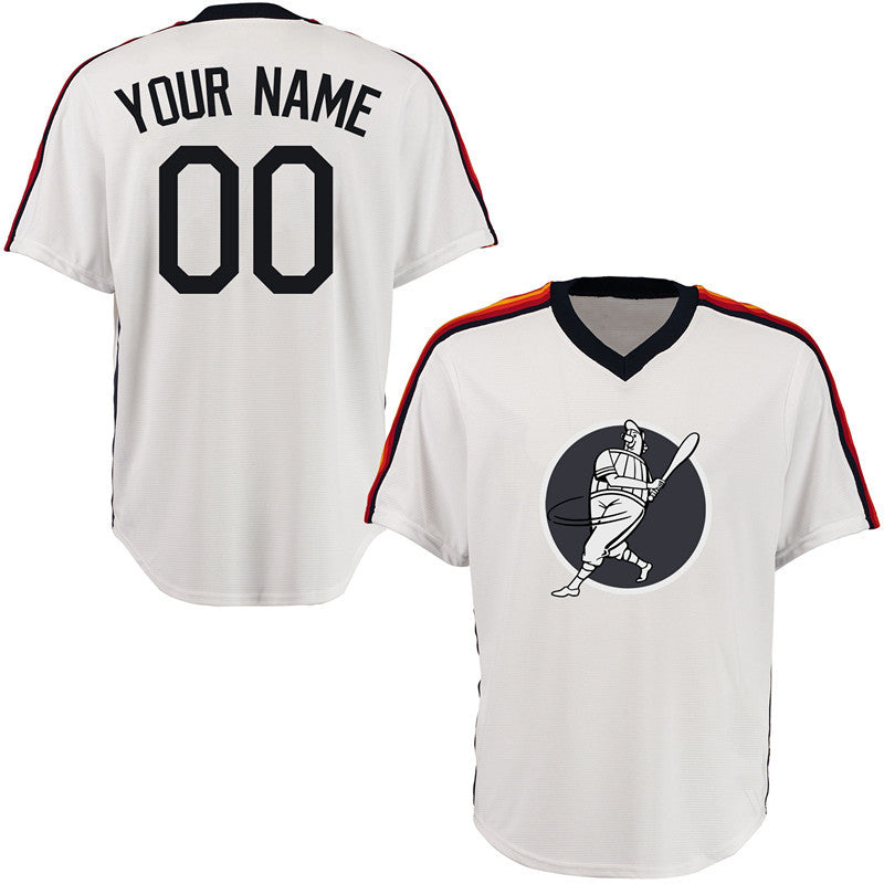 Houston Astros white Throwback jersey