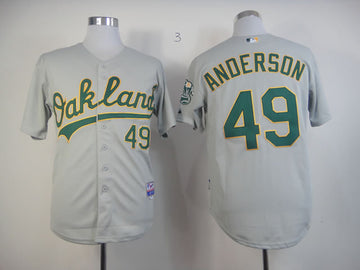 Atheltics Atheltics 49 Anderson grey jersey