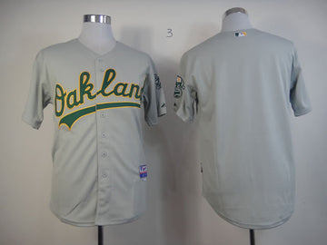 Atheltics Blank Atheltics grey jersey