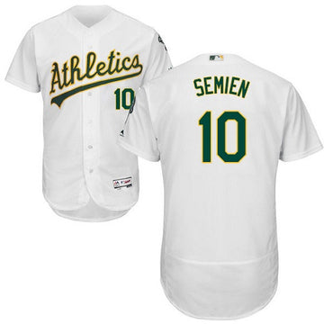 Marcus Semien Oakland Athletics white jersey