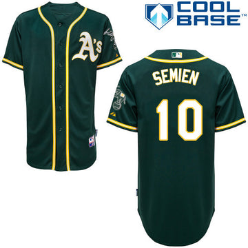 Semien Oakland Athletics green jersey