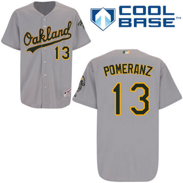 Pomeranz Oakland Athletics grey jersey