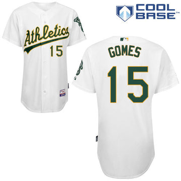 Gomes Oakland Athletics white jersey