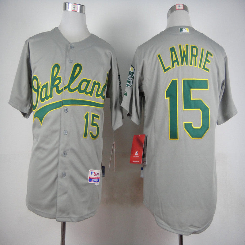 Lawrie Oakland Athletics grey jersey