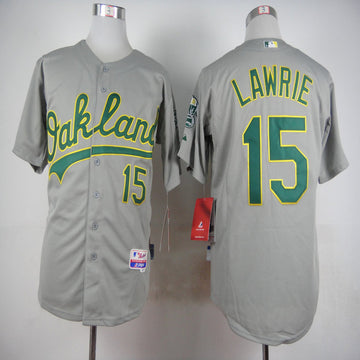 Lawrie Oakland Athletics grey jersey