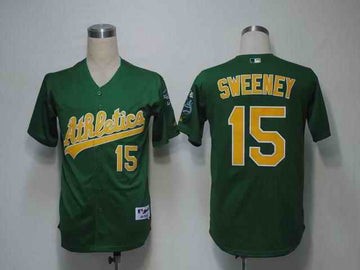 Sweeney Oakland Athletics green jersey