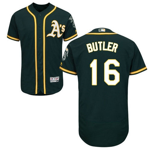 Billy Butler Oakland Athletics green jersey