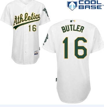 Billy Butler Oakland Athletics white jersey