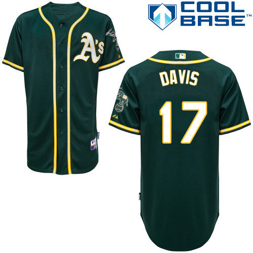 Davis Oakland Athletics green jersey