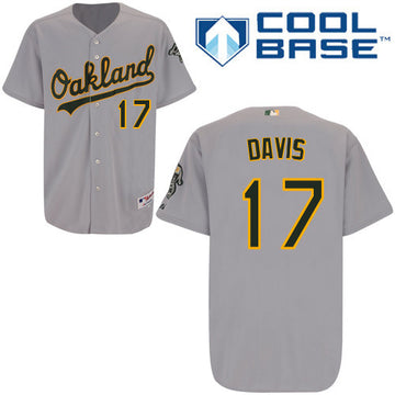 Davis Oakland Athletics grey jersey