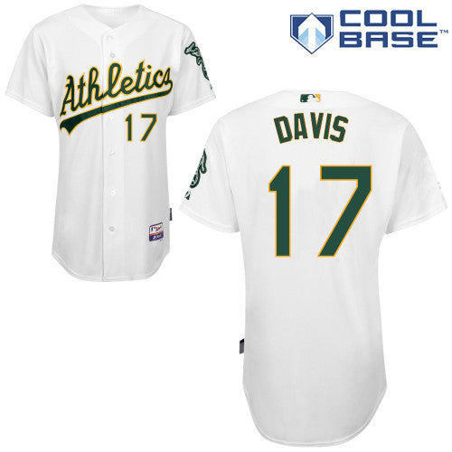 Davis Oakland Athletics white jersey
