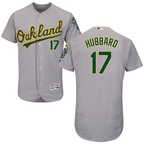 Glenn Hubbard Oakland Athletics gray jersey