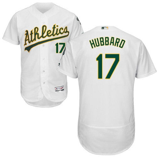 Glenn Hubbard Oakland Athletics white jersey