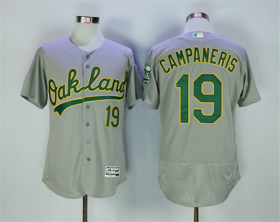 Bert Campaneris Oakland Athletics gray jersey