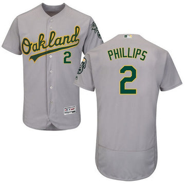 Tony Phillips Oakland Athletics gray jersey