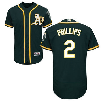 Tony Phillips Oakland Athletics green jersey