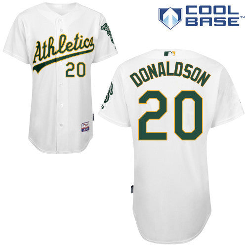 Donaldson Oakland Athletics white jersey