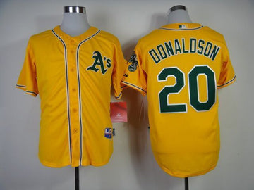 Donaldson Oakland Athletics yellow jersey