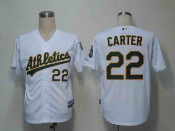 Carter Oakland Athletics white jersey