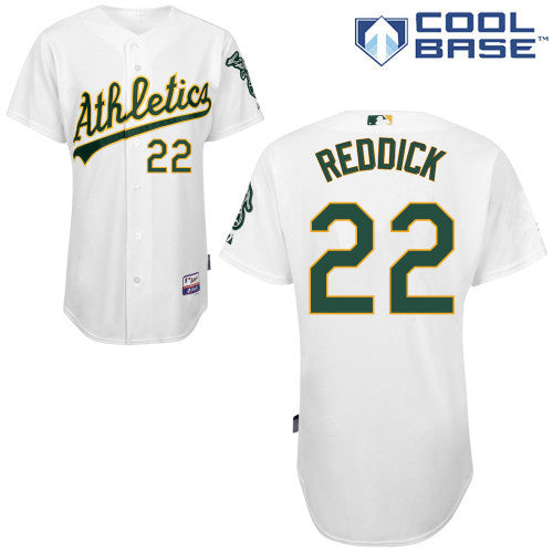Reddick Oakland Athletics white jersey